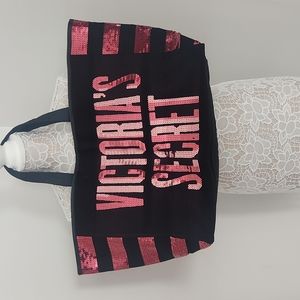 Victorias Secret sequin tote